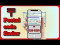 How to find Japanese postal code