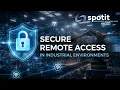 Secure Compliant and Manageable OT Remote Access