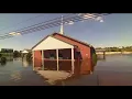 Clear skies yet water flows through NC town