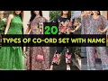 Lagu 20 Types Of Co-ord Set With Name || Trendy co ord sets guide || cord set women || Co-ord sets types