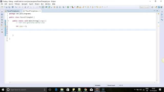 How to write Pascal triangle Program in Java