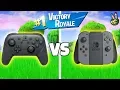FORTNITE NINTENDO SWITCH Pro Controller VS Joy-Cons
