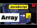 Array JavaScript Tutorial for Beginners Day 9