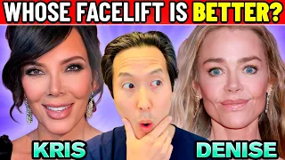 Plastic Surgeon: Whose Facelift is Better? Kris Jenner or Denise Richards?