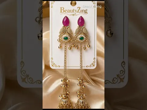 Best Amazon Finds Long Earrings!  These Stunning Jhumkas Look So Premium ! Amazon Finds #earrings