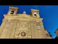 Malta Gozo Victoria Night Walk - Victoria Nightlife - Malta Travel Vlog - Malta 4K