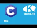 C Programming week 4