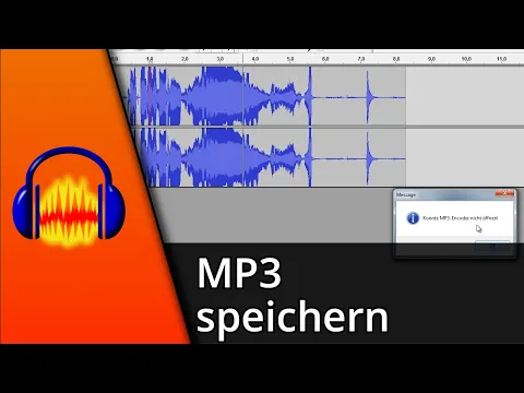 Download MP3 Audacity als MP3 speichern ✅ Tutorial