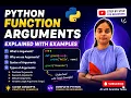 Python Parameters vs Arguments Explained Python Tutorial for Beginners