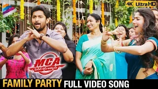 family party full video song 4k mca video songs nani sai pallavi dsp telugu filmnagar