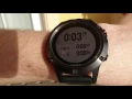 Garmin Fenix 5 stopwatch demo