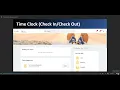 Time Entry for Students and OPS