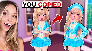 I Copied OUTFITS But MADE IT BETTER in Dress to Impress Roblox