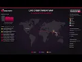 LIVE Global Cyber Threat Map Real-Time Cyberattack Visualization