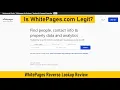 WhitePages Reverse Lookup Reviews - Is WhitePages com Legit or Scam