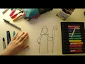 How to Draw a Shepherd Tutorial Parable of the Good Shepherd