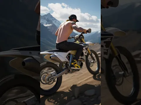 real karakter free fire menaiki motor trail