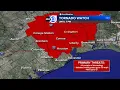 ABC13 Weather Alert Day Tornado Watch for parts of southeast Texas until 7 p m