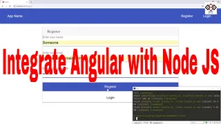 Part 8 Integrate Angular with Node JS
