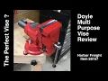 Doyle Multi-Purpose Bench Vise Review Harbor Freight