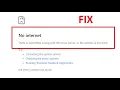 There is something wrong with the proxy server or the address is incorrect windows 10 fix