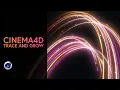 Cinema 4D Quicktip - Trace and grow particles No plugins