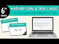 How to Write an IEP Goal about Solving One-Step Equations with Multiplication and Division