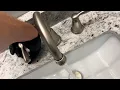 DEEP DIVE Moen widespread bathroom lavatory faucet install by a PRO plumber