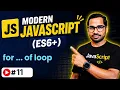 for of loop in ES6 ECMAScript 6 Modern JavaScript ES6 Tutorial in 2026