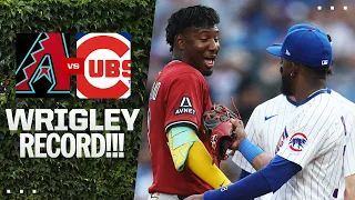 WRIGLEY FIELD RECORD D-backs Cubs combine for SIXTEEN RUNS in EPIC EIGHTH INNING Full inning