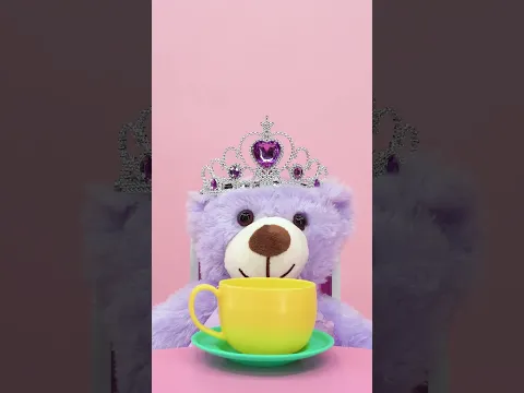 It's a Teddy Bear Tea Party!☕🧸 #teddybear #teaparty