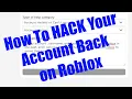 Download Lagu How To HACK Your Account Back on Roblox 2023