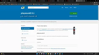 Resolve playsound error in python within 1 minute
