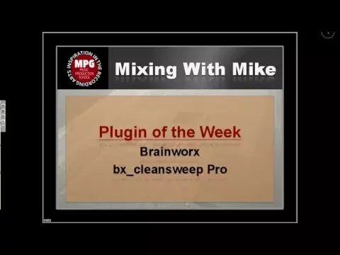 bx_cleansweep Pro product video