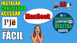Instalar e Acessar Com o Pjoffice ou Pje no MacBook - 2023