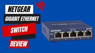 NETGEAR 5-Port Gigabit Ethernet Switch GS105NA Network Efficiency Unleashed
