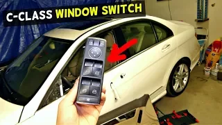 Download HOW TO REPLACE WINDOW SWITCH ON MERCEDES W204 C180 C200 C220 C250 C300 C350 C260 C280 MP3