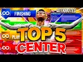 TOP 5 BEST CENTER BUILDS NBA 2K24 NEXT GEN CURRENT GEN BEST BIG MAN PAINT BEAST BUILD NBA 2K24