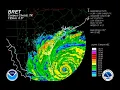 1999 Bret - Corpus Christi TX WSR-88D Radar Animation