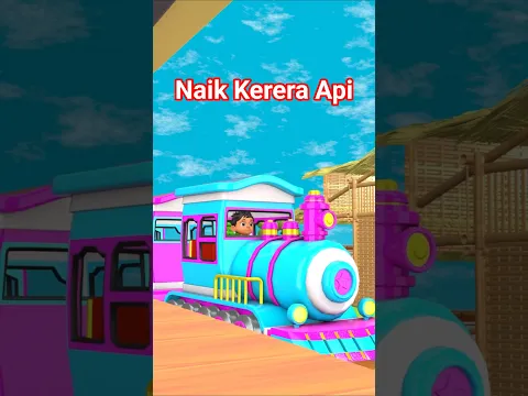 🚂🎵Yuk Naik Kereta Api! 🚂 Lagu Anak Indonesia Viral