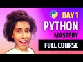 Python Mastery Full Course For Beginners - PRINT FUNCTION