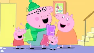 Peppa Pig Playground 🐽 | Staying Warm In The Winter Snow | Peppa Pig Full Episodes