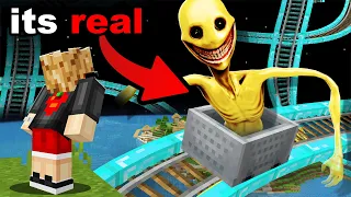 I Survived Minecraft's SCARIEST Roller Coaster