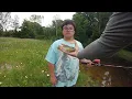 Took A Kid With Down Syndrome Fishing And Bought Him A Fishing Pole
