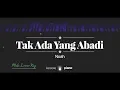 Download Lagu Tak Ada Yang Abadi MALE LOWER KEY Noah KARAOKE PIANO