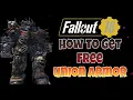 Fallout 76 UNION POWER ARMOR FREE