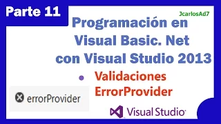 Error provider Validations 11-25 Visual Basic Net Programming with Visual Studio 2013