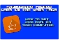 How To Set Path For Java On Your Computer Explaining Things Like If You Were Five