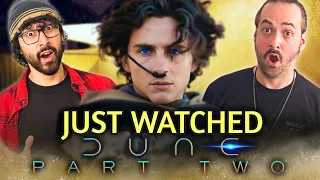 Just Watched DUNE PART 2 Instant Reaction Review