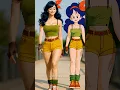 Download Lagu DBZ Characters: Anime vs Real Life 👊💫 (Launch, Mai, Videl, \u0026 More)